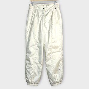 Vintage Black Bear Ski Pants LARGE Ivory Snowboard Winter Sports Korea 3805